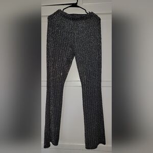 Sparkling Black Women's Pants  Size Medium